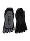 Niyamas Yoga/Pilates Socks Black 1 Pair with Shaped Toes