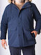 Jack & Jones Men's Winter Parka Jacket Blue