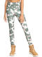Sublime Sunshine Women's Long Training Legging High Waisted Deep Lichen Green Nimal