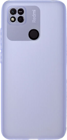Vivid Slim Back Cover Σιλικόνης Transparent Purple (Redmi 10A)