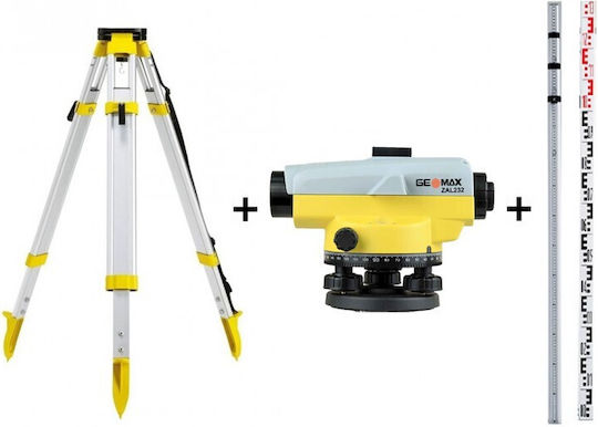 Geomax Optical Level with Tripod & Rod GM-840361-SET