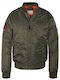 Schott NYC Airvintrs Bomber Jacket Khaki