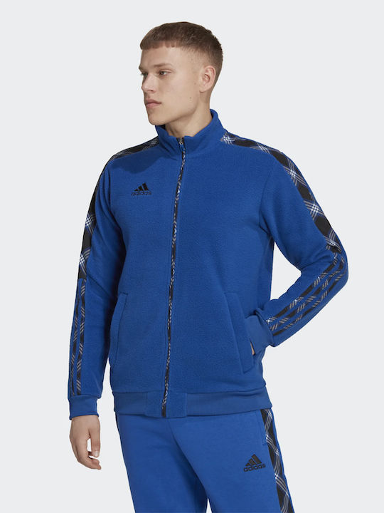 adidas Tiro Herren-Trainingsjacke Blau