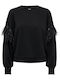 Only Women's Long Sweatshirt Black