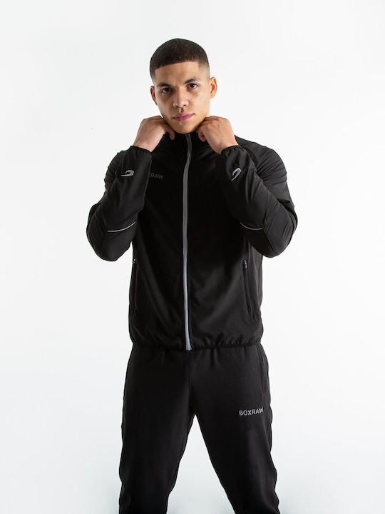 Herren Windbreaker Boxraw Robinson - Schwarz