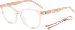 Missoni Damen Acetat Brillengestelle Rosa MMI 0...