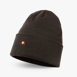 Ellesse Thar Beanie Beanie with Rib Knit in Black color
