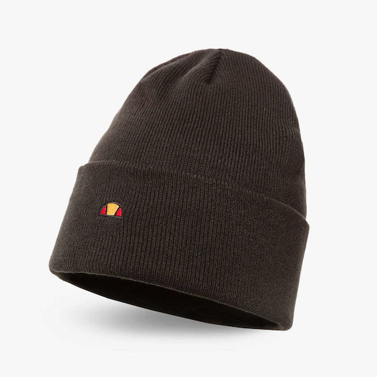 Thar Beanie Männer Beanie mit Rippstrick in Schwarz Farbe