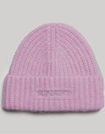Superdry Beanie Γυναικείος Σκούφος Πλεκτός Lila...