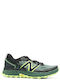 New Balance Fresh Foam X Hierro v7 Ανδρικά Αθλητικά Παπούτσια Trail Running Jade with Pixel Green
