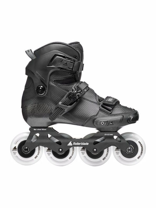 Rollerblade Crossfire Inline Rollers Μαύρα Ενηλίκων