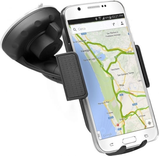 SBS Car Mobile Mount with Adjustable Hooks Black