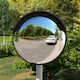 vidaXL Traffic Mirror Black