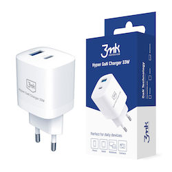3MK Hyper GaN Wand-Adapter 33W