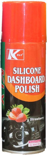 Kuakua Cleaning / Polishing and Protective Spray for Car Dashboard with Aroma Strawberry 220ml