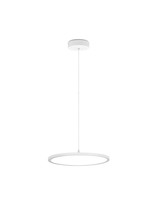 Trio Lighting Tray Pendant Light LED White