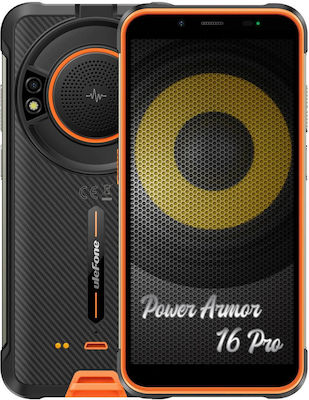 Ulefone Power Armor 16 Pro Dual SIM (4GB/64GB) Ανθεκτικό Smartphone Orange