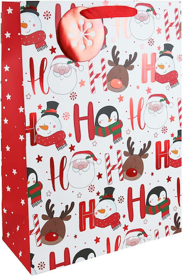 Clairefontaine Christmas Bag for Gift Red 33x15x45.5cm.