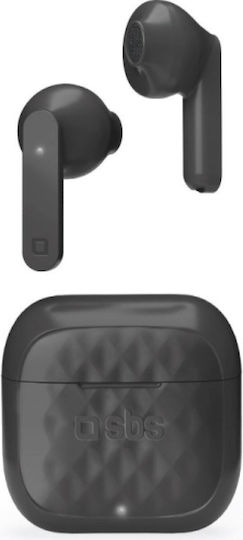 SBS Air Free Earbud Bluetooth Handsfree Earphones with Charging Case Black
