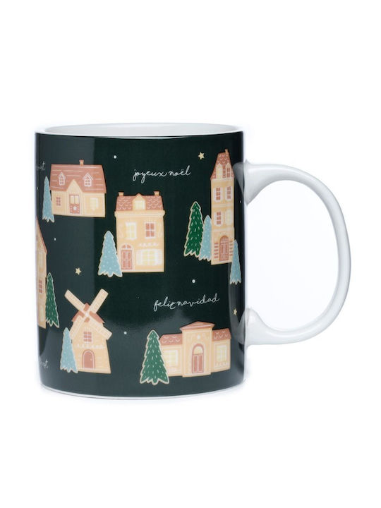 Puckator Gingerbread Lane Χριστουγεννιάτικη Κούπα Πορσελάνινη 300ml