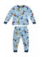 PIJAMALE DE BUMBAC PENTRU COPII DISNEY DY32P8994 CYAN