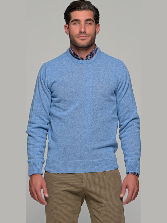 Phoenix Langarm-Pullover Hellblau