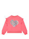 Kids Sweatshirt with Ruffles Billieblush - 5A28 PINK 0285000048