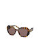 Prada Sonnenbrillen mit Braun Schildkröte Rahmen und Braun Linse PR16WS VAU05C