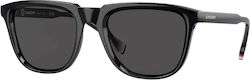 Burberry Sunglasses Μαύρα with Acetate Frame & Black Lens