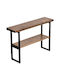 Nore Console Table Wood & Metal L79xW29xH85cm