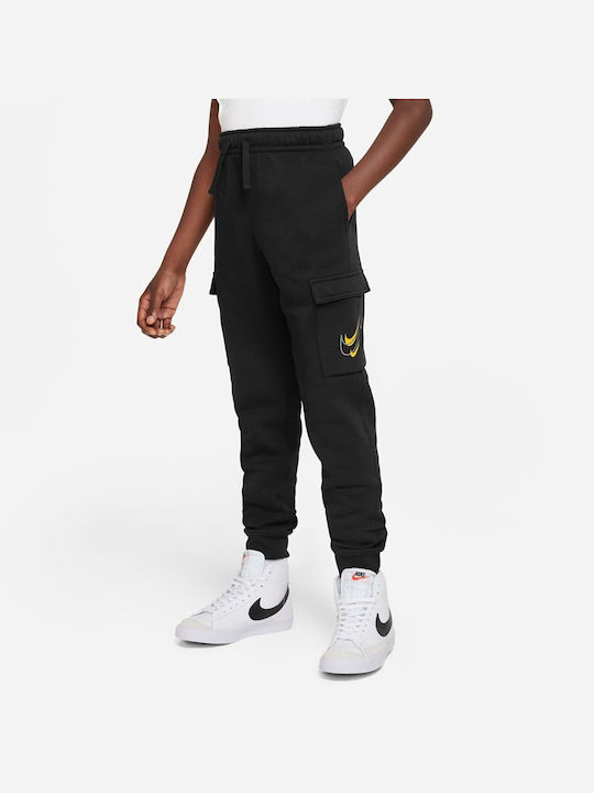 Nike Παιδικό Παντελόνι Φόρμας Μαύρο