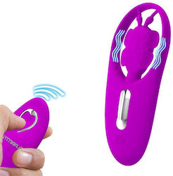 Pretty Love Dancing Butterfly Klitoris Vibrator mit Fernbedienung Panty Stimulator mit Fernbedienung 10.8cm BW-022070ZW Pink