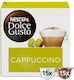 Nescafe Κάψουλες Cappuccino Cappuccino Dolce Gusto Συμβατές με Μηχανή Dolce Gusto 30caps