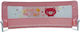 Beboulino Foldable Bed Rail Guard Simple Placement made of Fabric in Pink Color 180x30x71εκ. 1pcs