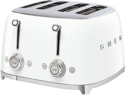 Smeg Тостер 4 слота 2000W Бяла