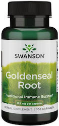 Swanson Goldenseal Root 125mg 100 κάψουλες