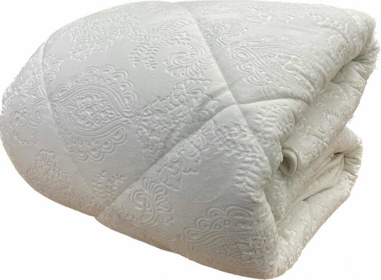 Linea Home Duvet Cover Single 160x215cm Royal Ecru