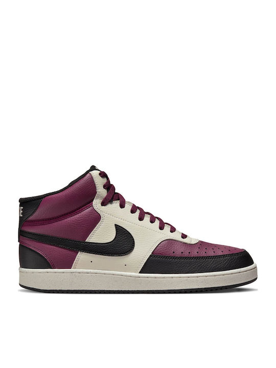 Nike Court Vision Sneakers Dark Beetroot / Black / Sail