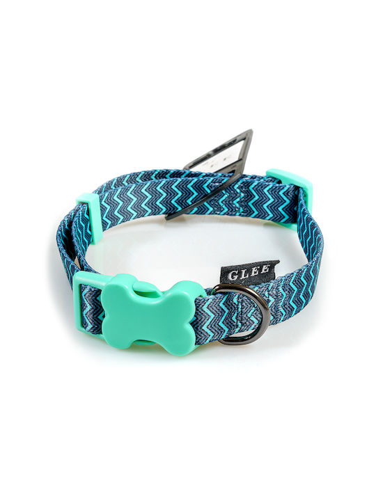 Glee Zig Zag Ошийник За Кучета В Зелен Цвят Small 20мм х 40 - 55см Glee Zig Zag Ошийник За Кучета В Зелен Цвят Small 20мм х 40 - 55см