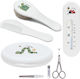 Bebejou Baby Care Set Bohemian Garden White 6 Pieces