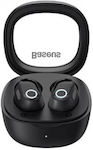 Baseus WM02 In-ear Bluetooth Handsfree Headphone with Charging Case Black