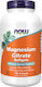 Now Foods Magnesium Citrate 180 μαλακές κάψουλες