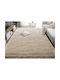 Fluffie Anti-slip Rug Rectangular Shaggy Beige