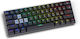 Savio Blackout Gaming Mechanical Keyboard 60% with Outemu Blue switches and RGB lighting (English US)