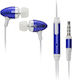 M102 În ureche Handsfree cu Mufă 3.5mm Violet