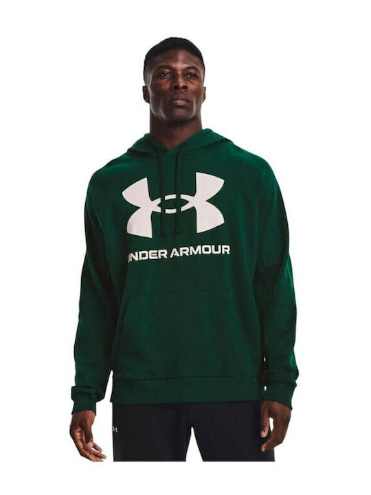 Under Armour Rival Sweatshirt mit Kapuze Grün