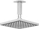 Almar Emotion Pătrat Cap de duș 10x10cm cu braț Inox Finish