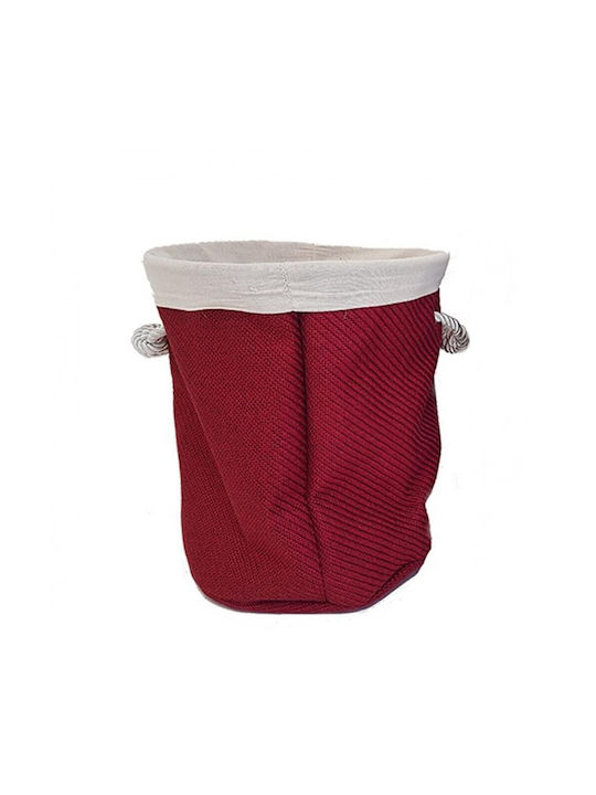 RED-BEIGE 40X45CM LAUNDRY BASKET 40X45CM.