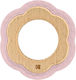 Kikka Boo Blumen Beißring Zahnen Linderung BPA frei aus Holz für 0 m+