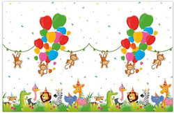 Procos Jungle Balloons Tablecloth Plastic 180x120cm